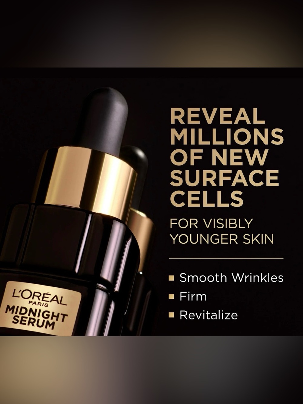 L'Oréal Paris Age Perfect Midnight Duo Facial Cream 1.7 oz & Serum 0.5 oz Set - Picture 5 of 10